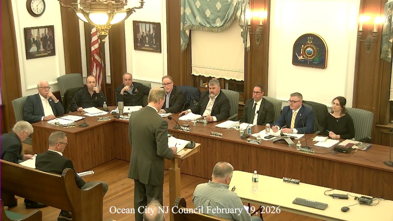 Ocean City NJ Council 02 19 2026
