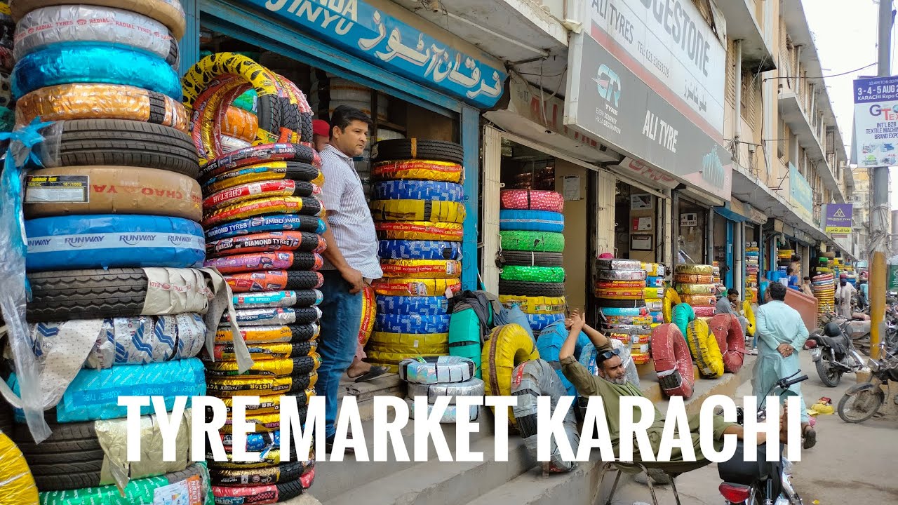 Bahadur Shah Zafar Tyre Market Karachi I @passionbyrehanghori16