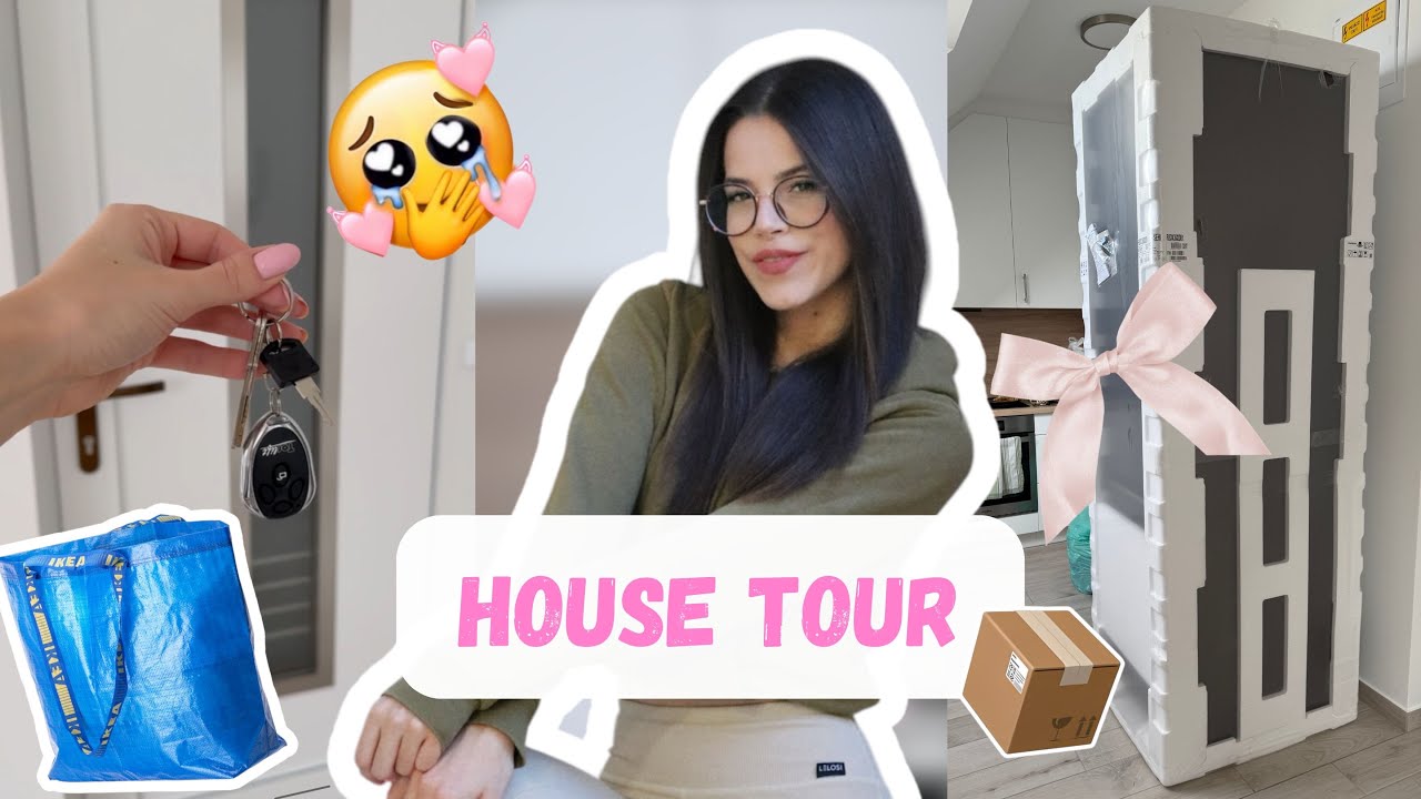 ELKÖLTÖZTÜNK! 😍 MI MINDENT VETTÜNK AZ ÚJ LAKÁSBA?! 🎀 HOUSE TOUR 🎀 Rózsahegyi Csenge
