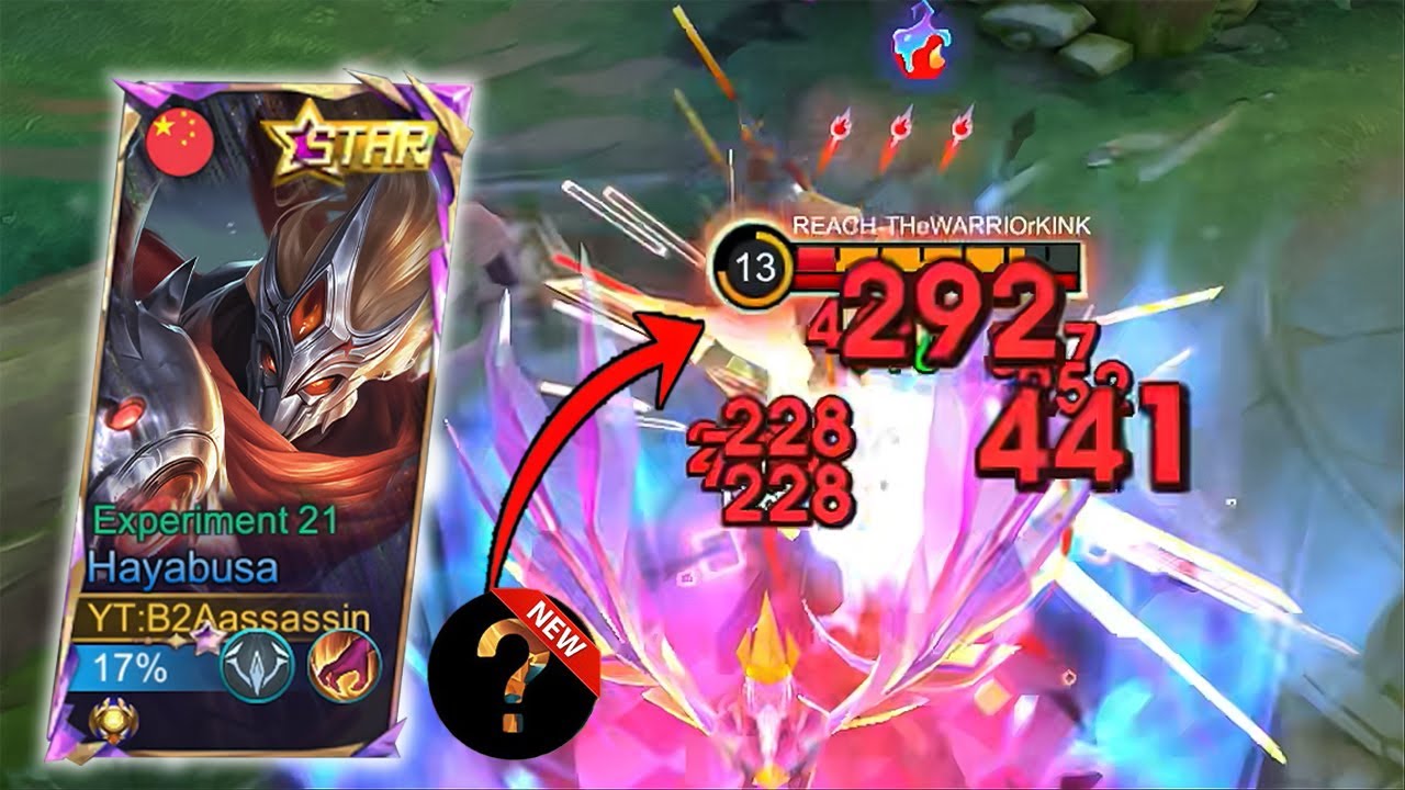 WTF DAMAGE!!🔥 HAYABUSA BEST BUILD AND EMBLEM 2026 (1HIT)