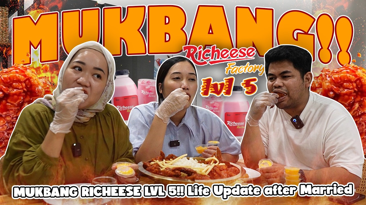 MUKBANG RICHEESE LVL 5!! APAKAH MASIH SEPEDAS DULU??!!