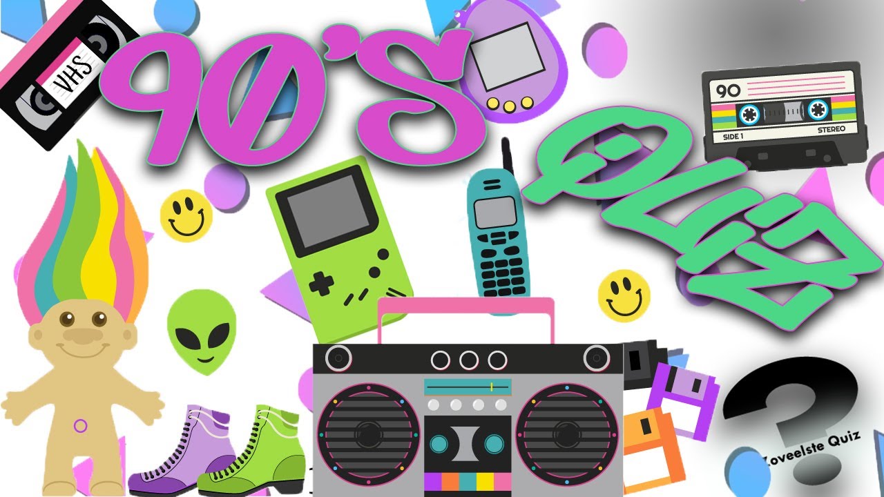 90's QUIZ! Dé #quiz over de jaren 90!