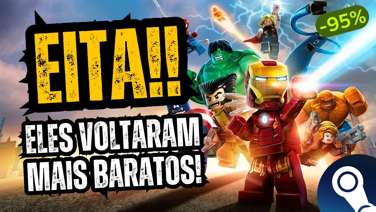 OPA! JOG&Atilde;O para RESGATE GR&Aacute;TIS no PC, PROMO&Ccedil;&Atilde;O BANDAI, BUNDLE CAPCOM e JOGOS BARATOS Nuuvem e Steam