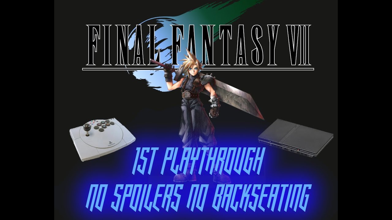 Bone Fantasy VII | Final Fantasy VII - No Help (Day 12) | Real Hardware - PS2 Slim/PS1 Arcade Stick