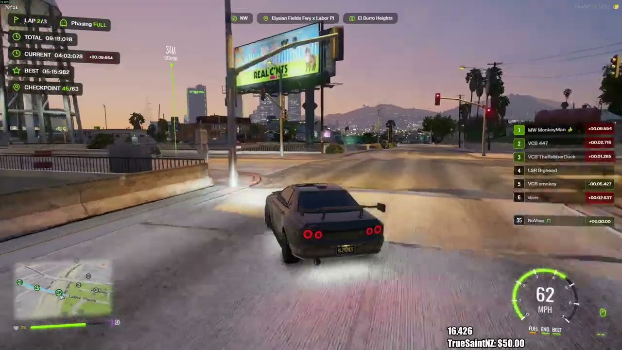 Chawa gets 4th in a Race | Prodigy RP | GTA | CG