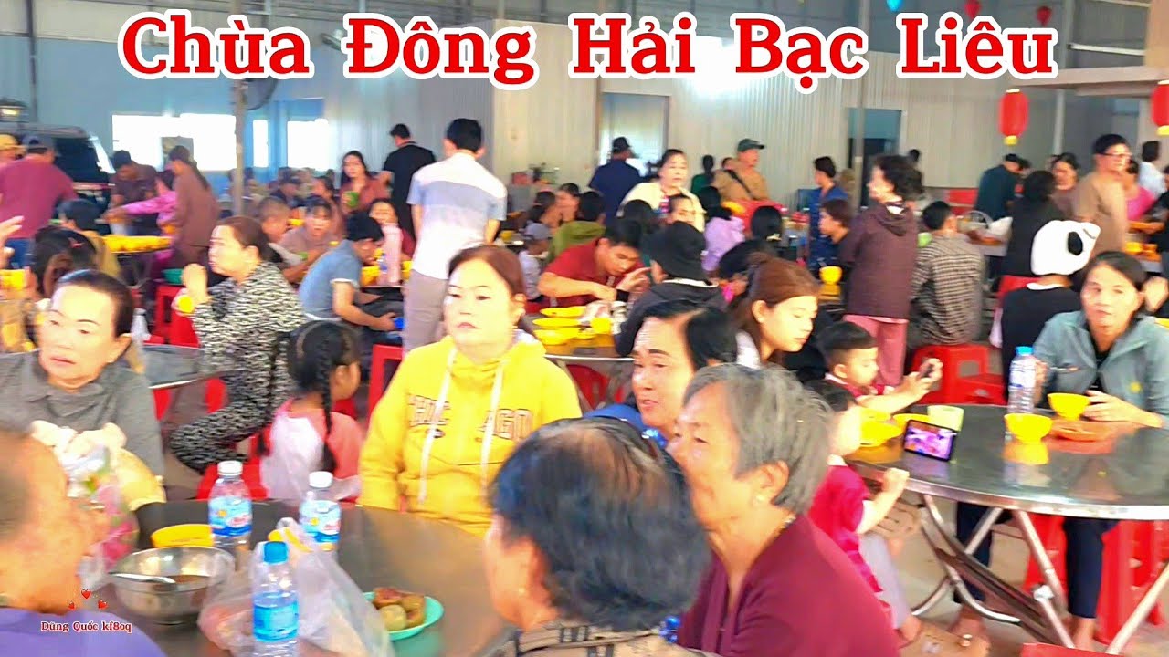 Rằm 15-1-2026 Quan Âm Đông Hải Bạc Liêu. Hàng Ngàn Người Về Đây Cúng Bái Đông Vui Nhộn Nhịp. 