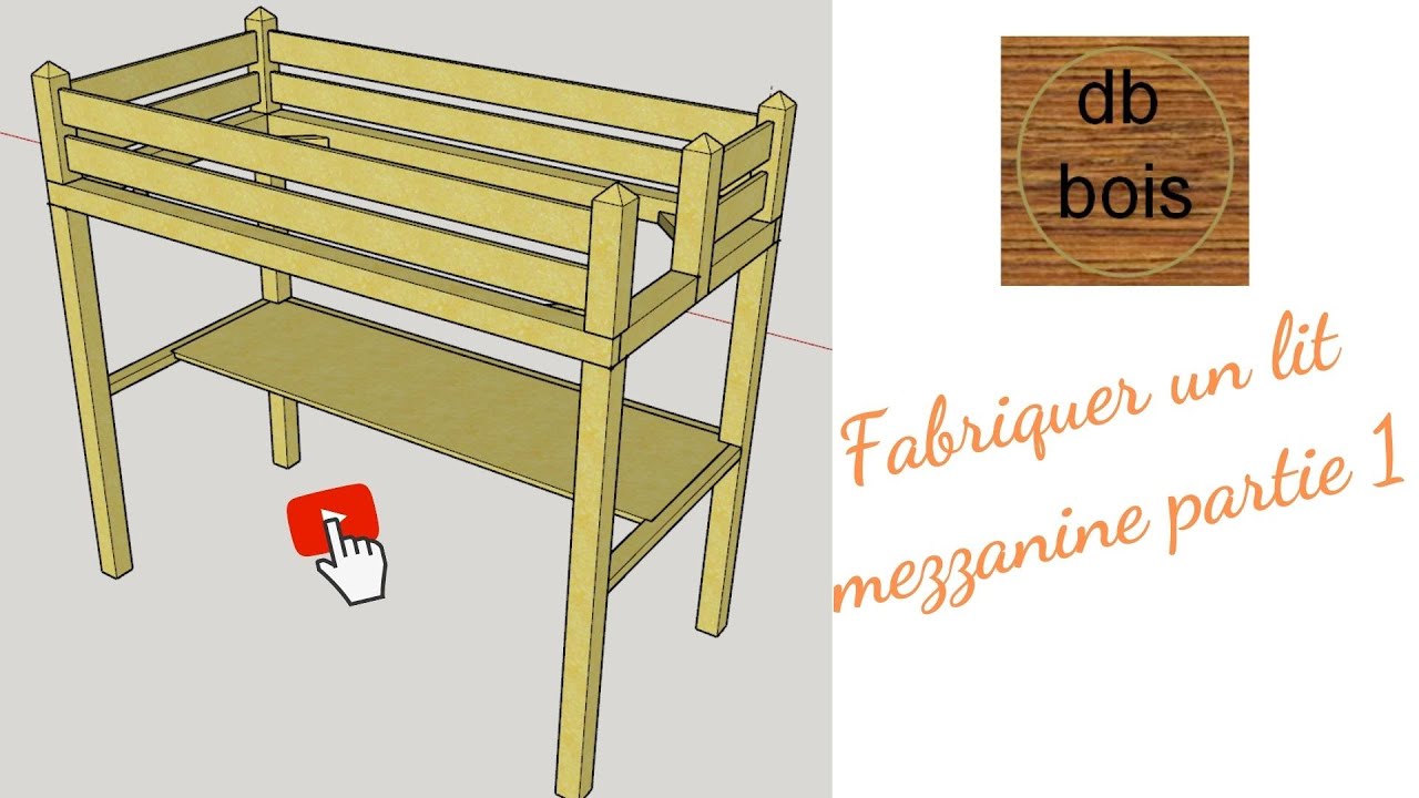 Comment fabriquer un lit mezzanine en bois (partie 1)