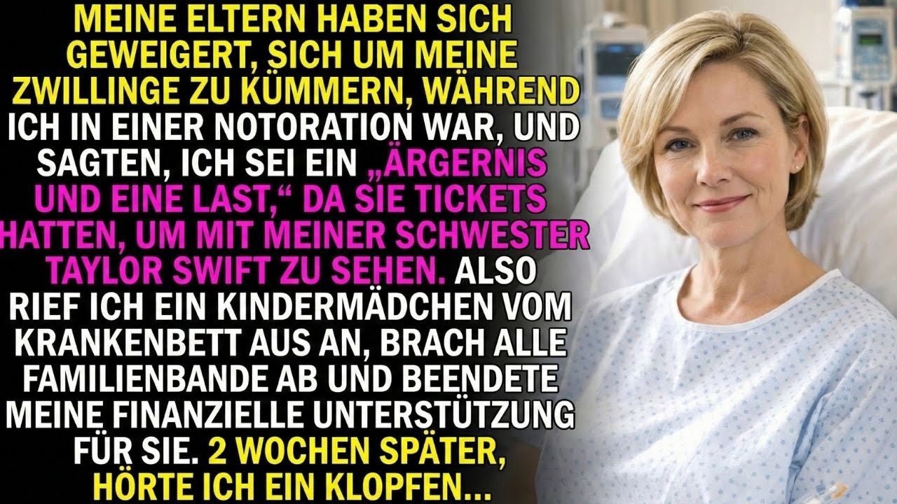 Meine Eltern weigerten sich, meine Zwillinge zu betreuen–die Gesichter, als Opa sprach, unbezahlbar