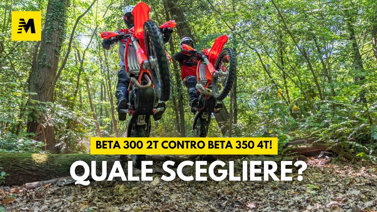 Beta Enduro 300 2 tempi contro 350 4 tempi: quale scelgo? TEST 2023