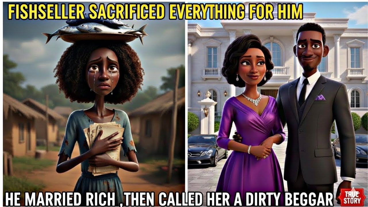 💔Get This Beggar Away From Me! - He Said To The Fishseller Who SACRIFICED Her All For Him.#Storytime