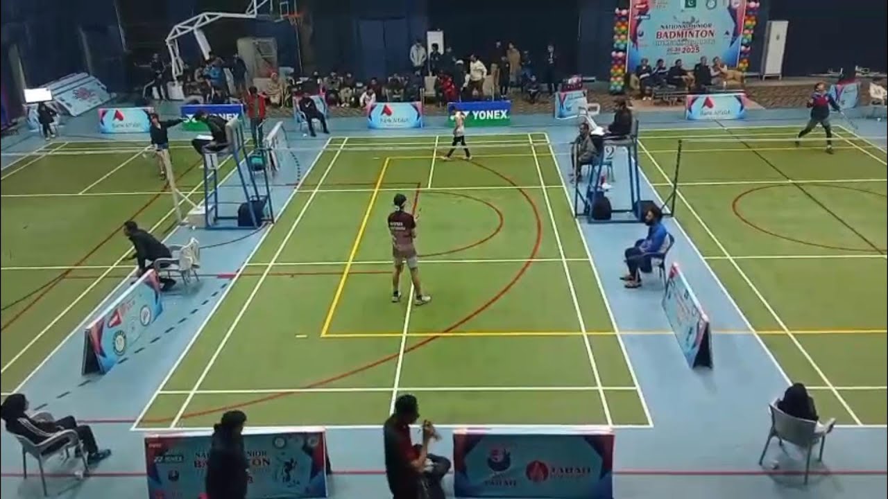 All Pakistan National Junior Badminton Championship 2025 BILAL LAIQUE #badminton