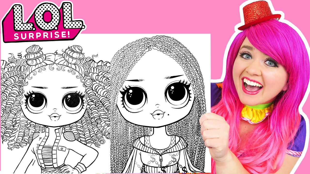 Coloring L.O.L. Surprise! O.M.G. Dolls