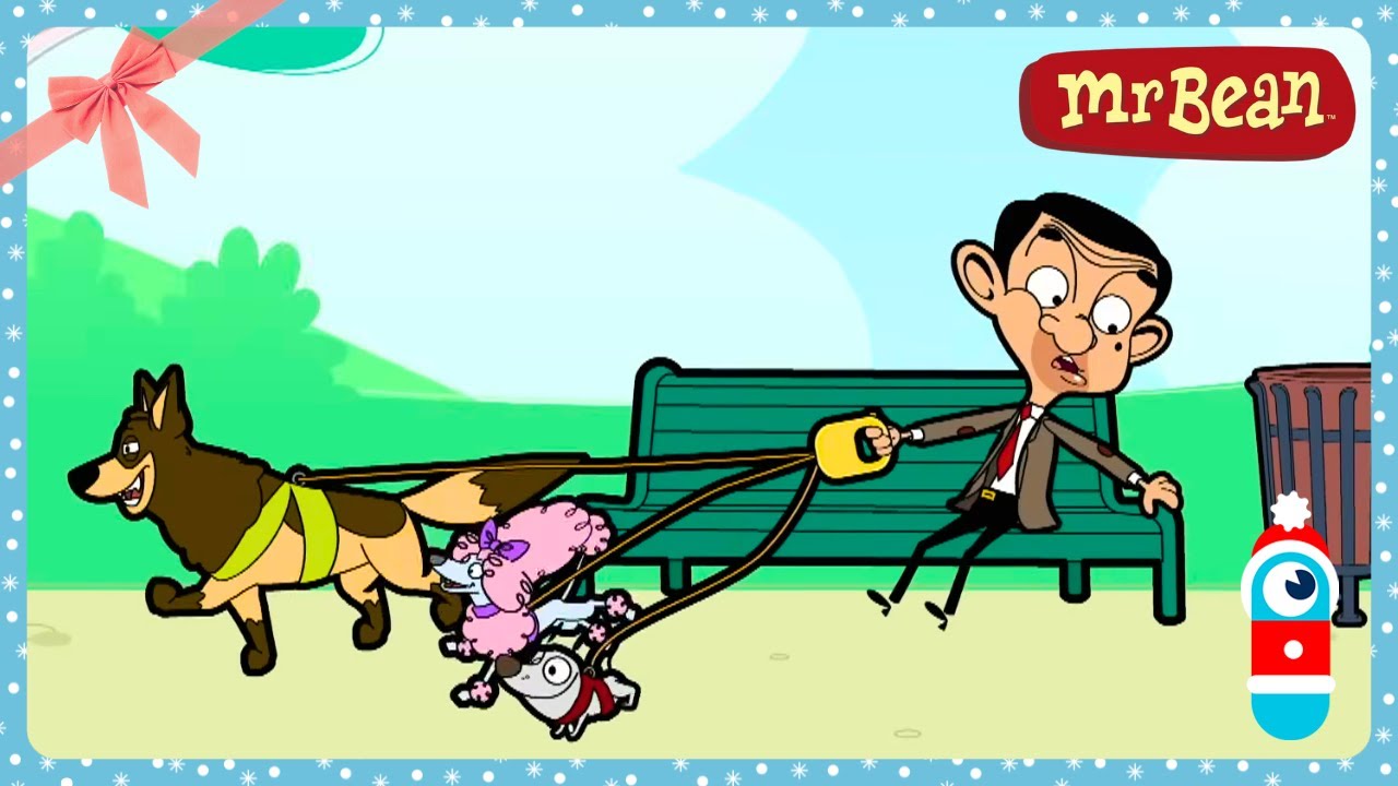 Mr. Bean - Dog Walker Chaos! 🐕😂 | Cartoons for Kids | WildBrain Bananas