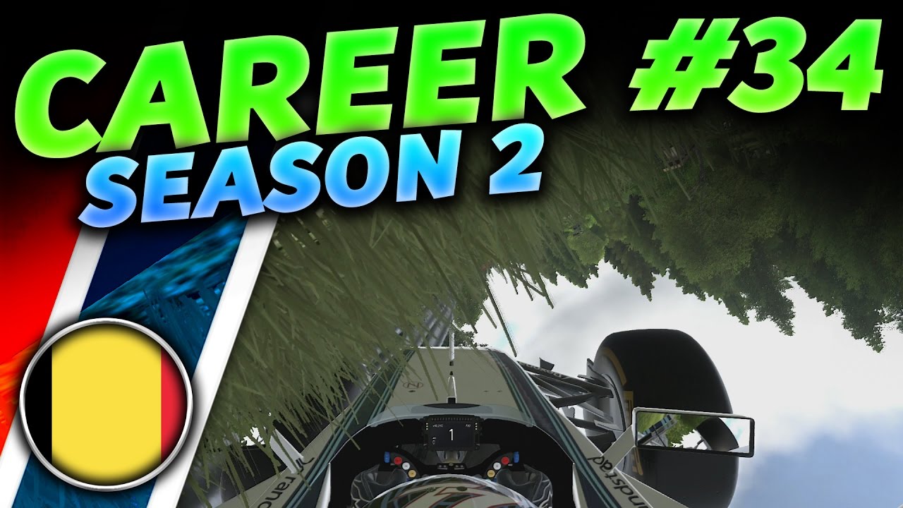 F1 2016 Career Mode Part 34: EAU ROUGE CRASHES
