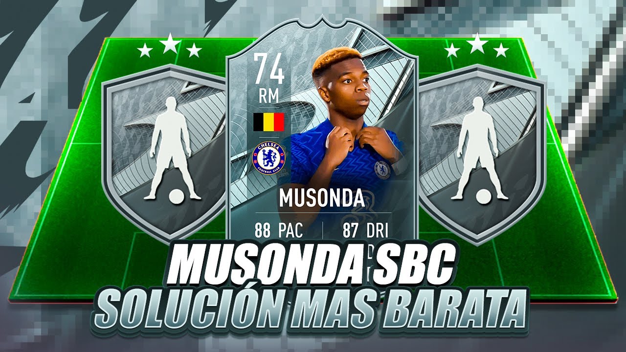 &iexcl;&iexcl;EL MEJOR ESTRELLAS DE PLATA QUE HA SALIDO!! SOLUCI&Oacute;N M&Aacute;S BARATA SBC *CHARLY MUSONDA* | FIFA 22