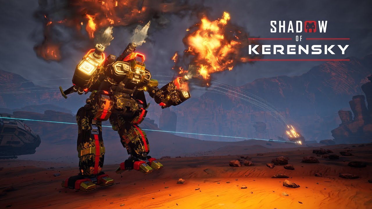 Marauder II AH (Armageddon Hammer) in action | MechWarrior 5 Mercenaries. Shadow of Kerensky