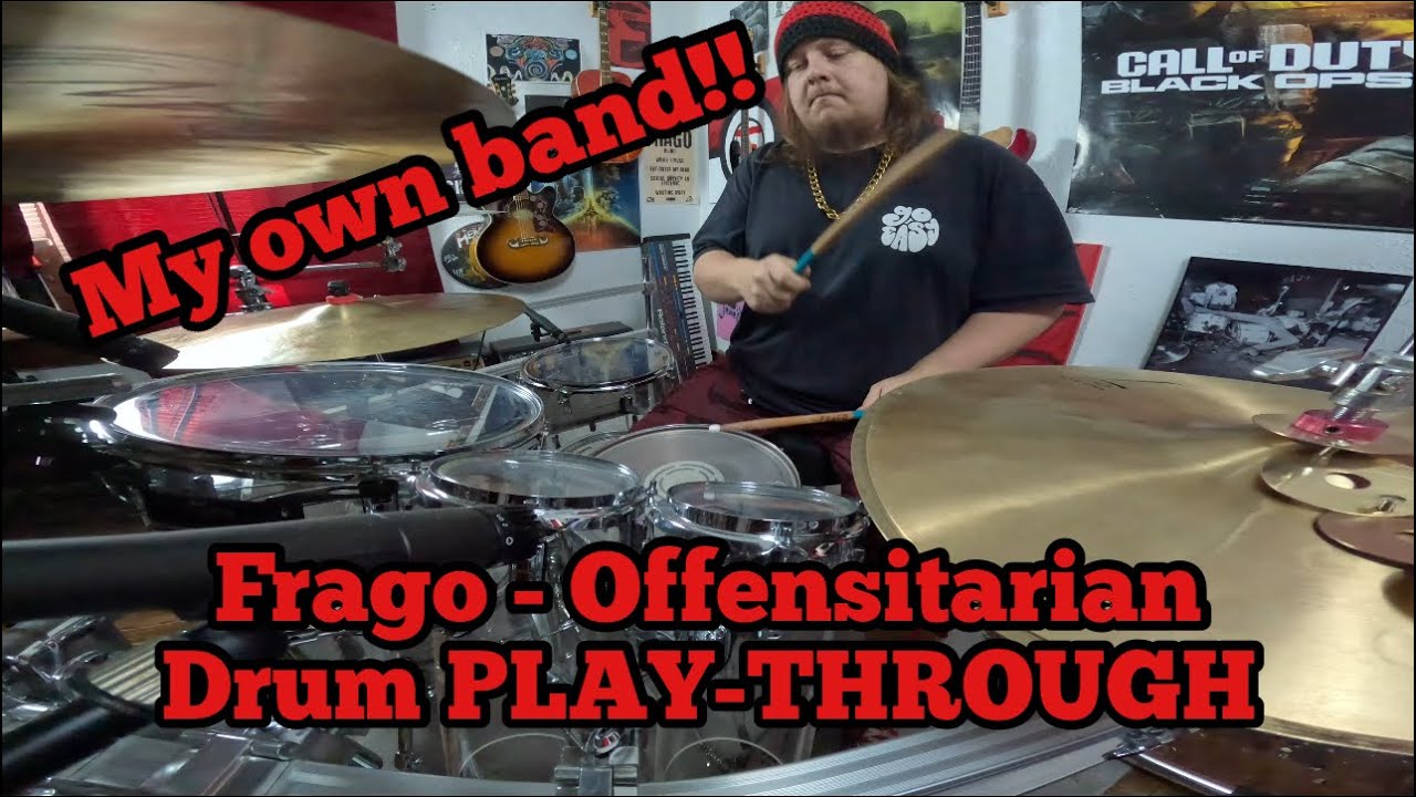Frago - Offensitarian - Drum PLAY-THROUGH by Jacob Frago