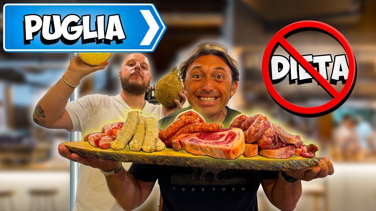 la PUGLIA non si batte - come si mangia alla BRACERIA Giulio Cesare