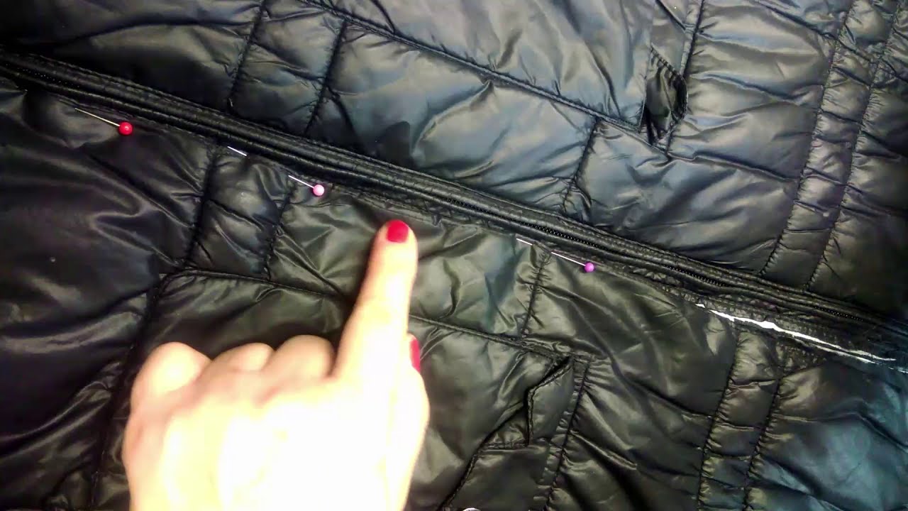 Come sostituire la zip su un giubbotto