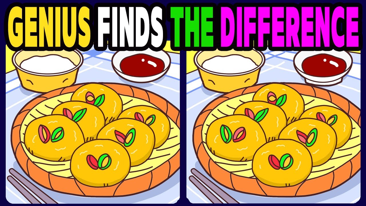 【Spot The Difference】Only Over 130 IQ Can Find All / Fun Challenge【Find The Difference】257
