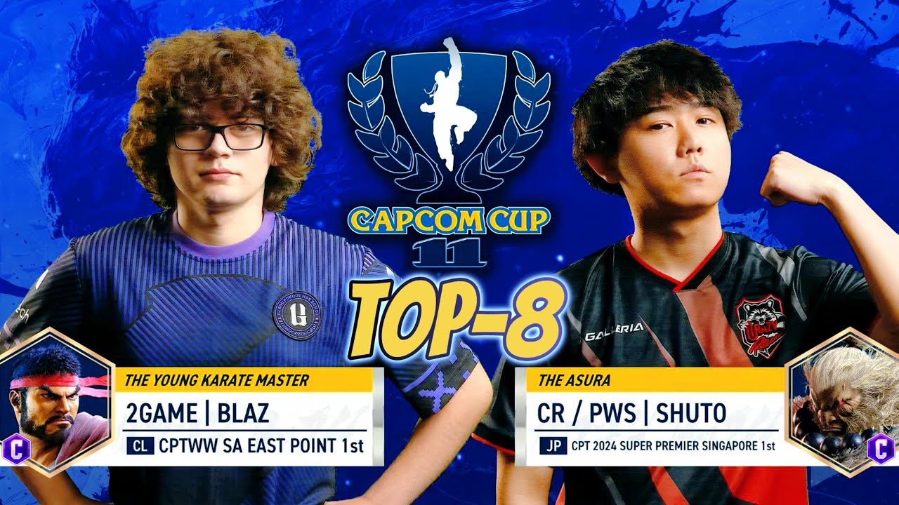 TOP 8: BLAZ (RYU) vs SHUTO (AKUMA) | Capcom Cup XI 2025 🔥 SF6 Masterclass / Esp&iacute;ritu vs Oscuridad