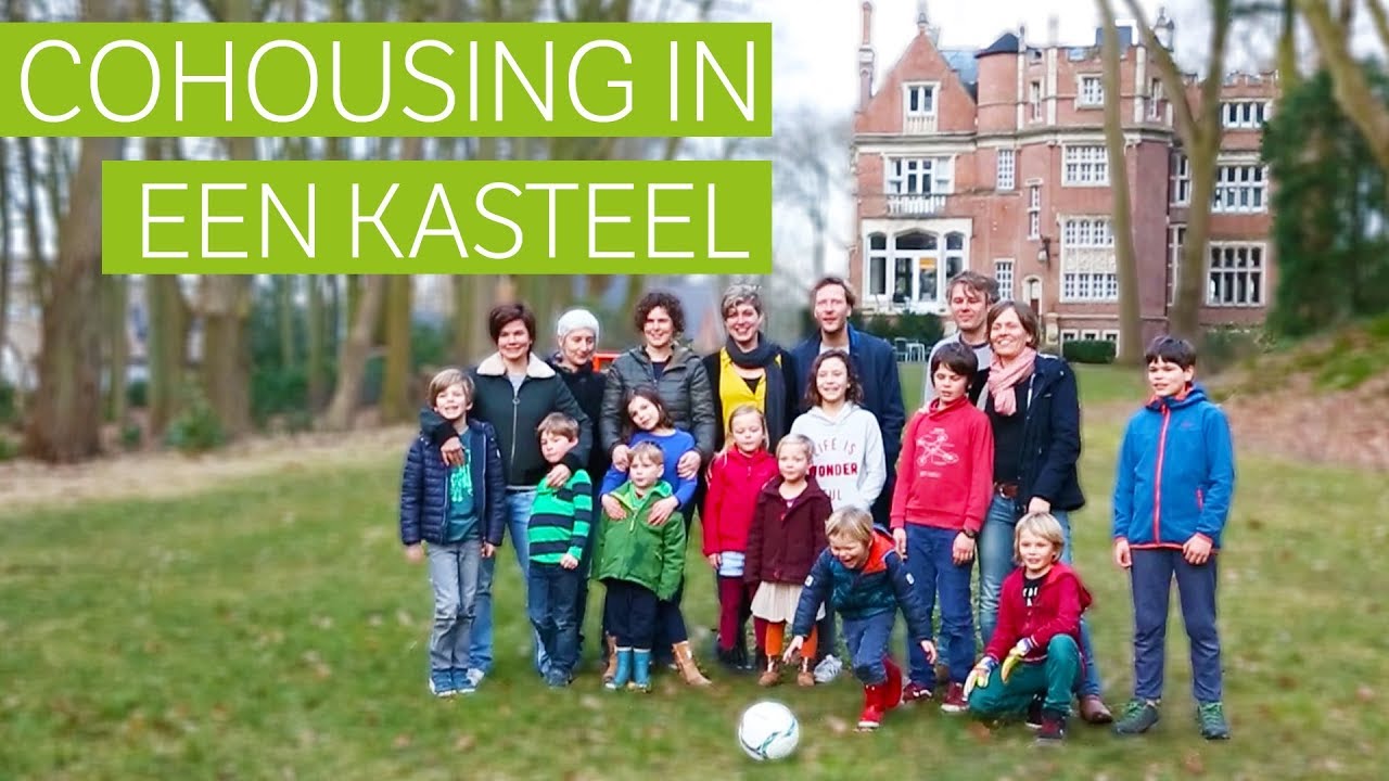 Cohousing: meerdere gezinnen wonen samen in kasteel Boterberg