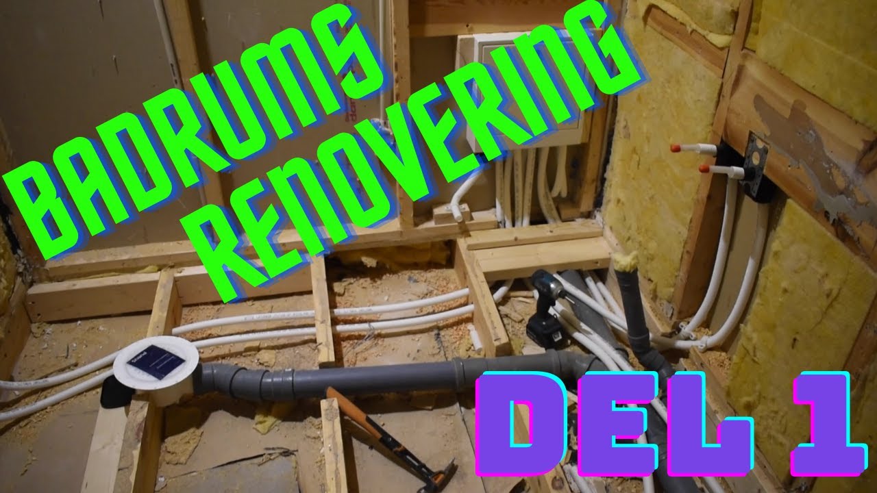 RENOVERING BADRUM i Landvetter (del 1)