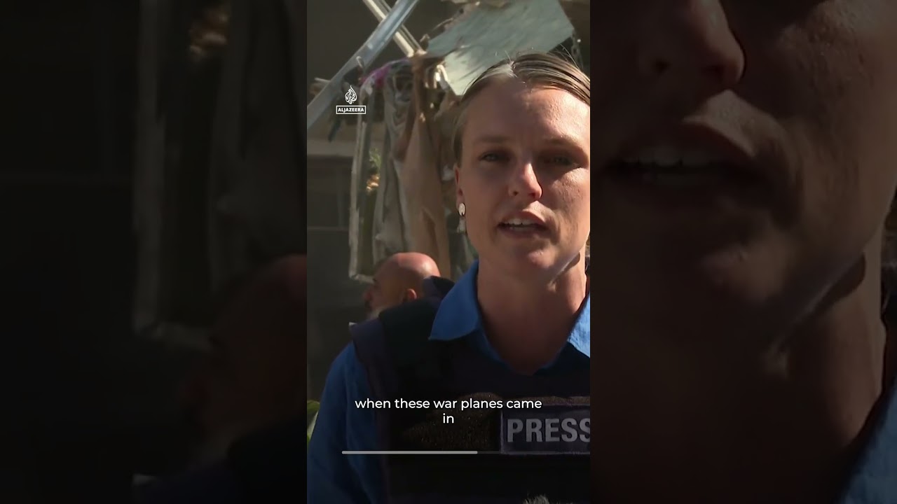 Al Jazeera reports from Israeli attack site in southern Beirut