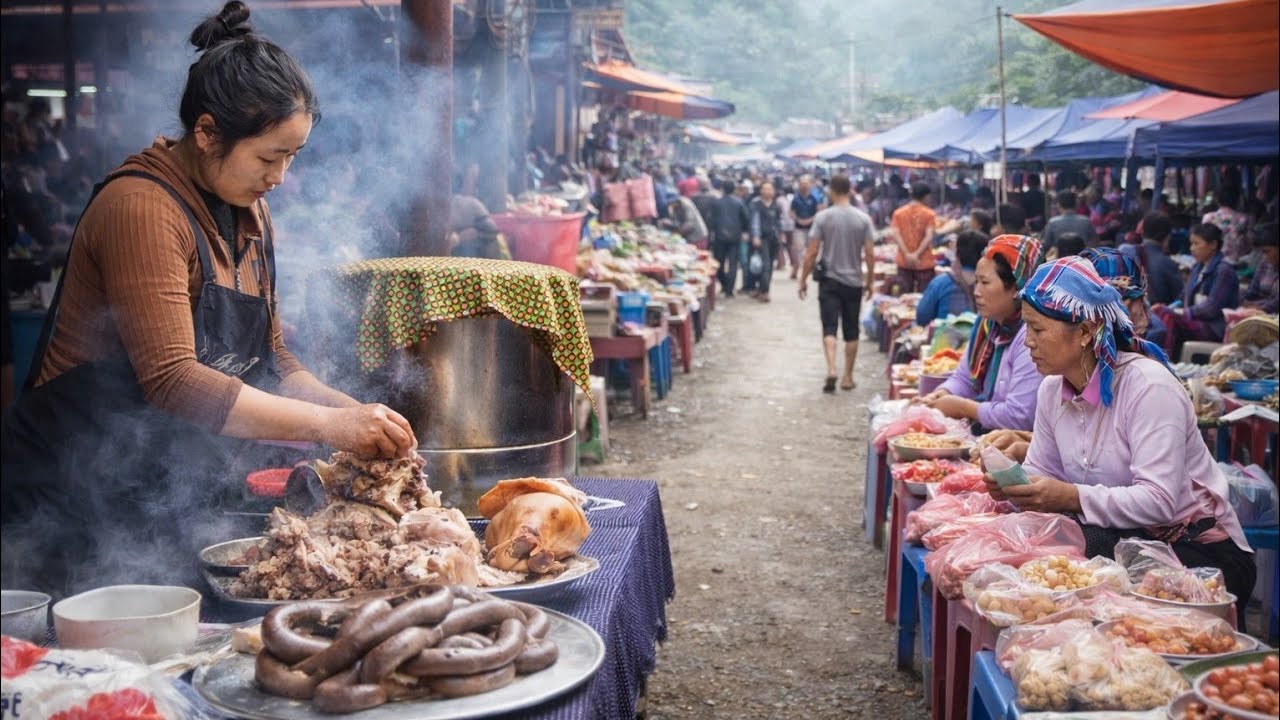 ẨM THỰC G&Acirc;Y SỐT CHỢ BI&Ecirc;N GIỚI - S&Iacute;N CH&Eacute;NG (L&agrave;o Cai) | Văn H&oacute;a Bản Địa Đặc Sắc &Iacute;t Người Biết 