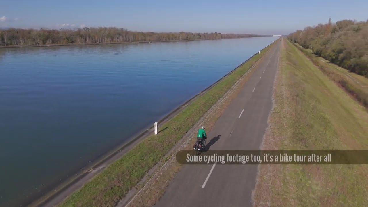 Cycling through the Alsace, Vosges and Eifel #drone #cycling #drone #nature #bikepacking #vosges