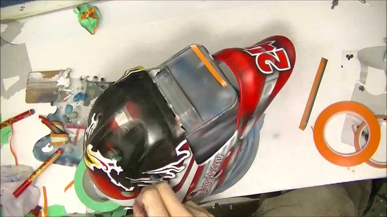 Timelapse Painting - Bauer NME9 - Sochi 2014