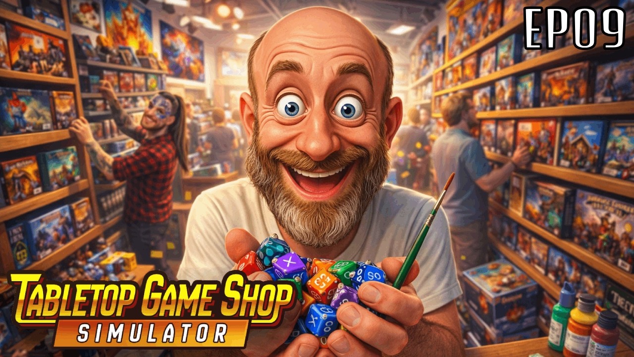 Tabletop Game Shop Simulator EP09 | Armia figurek do złożenia