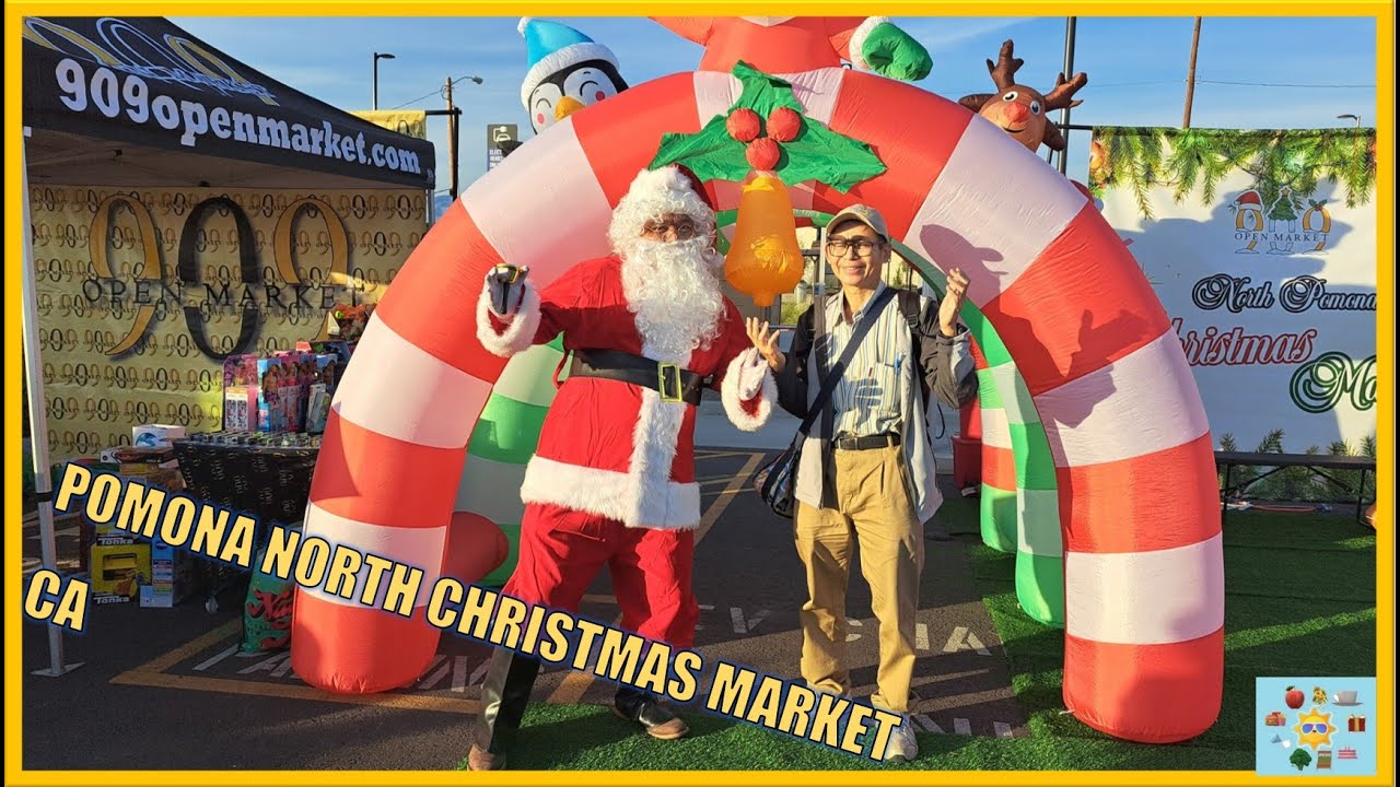 POMONA NORTH CHRISTMAS MARKET CA Metro Pomona North Station