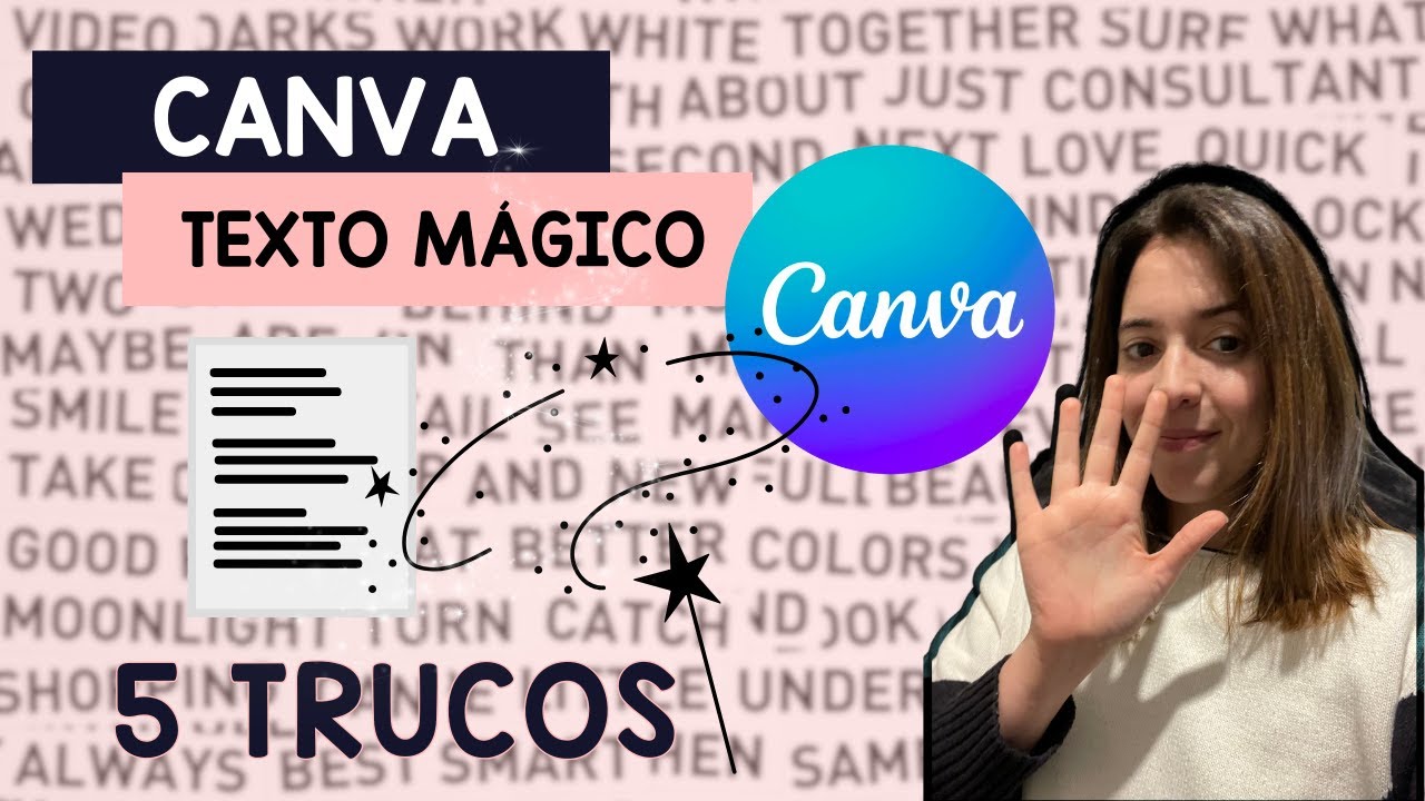 Escritura mágica de Canva. Inteligencia artificial. Canva para profes /ElTARRODELOSIDIOMAS