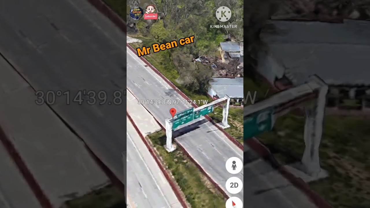 Mr Bean car part 4 found on google map and google earth #map #earth #mrbean @finduniqueworld