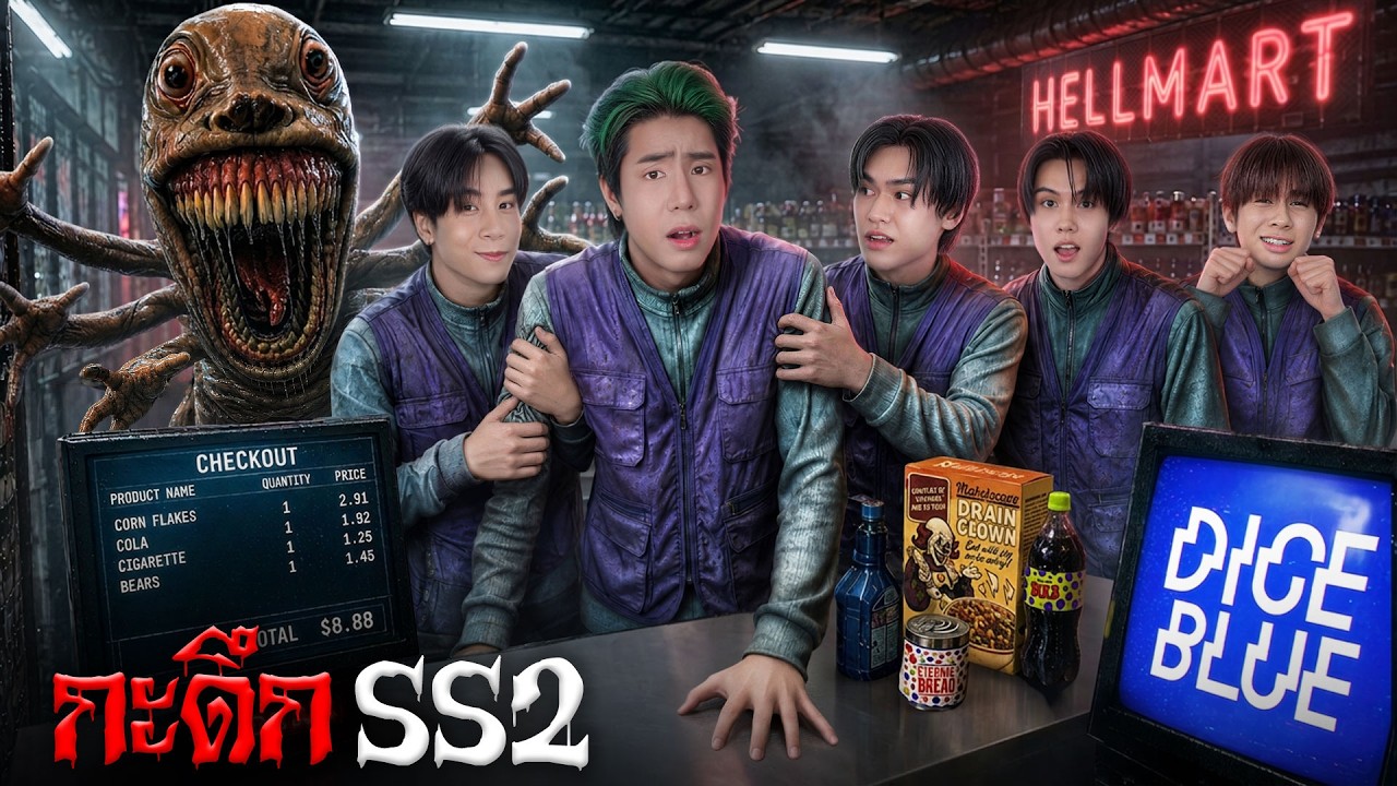 กะดึก พนักงานร้านชำหลอน Hellmart SPD X DICE BLUE (Season 2 EP.2)