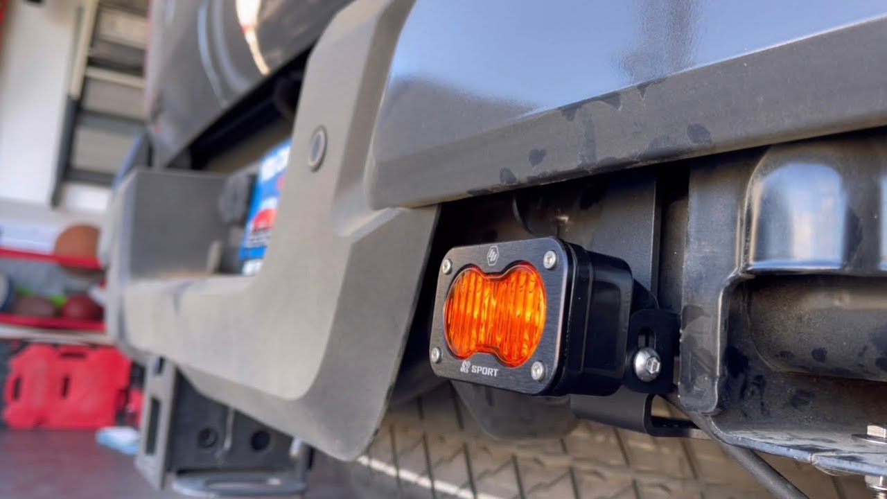 Installing Baja Design chase lights in 2024 Tacoma