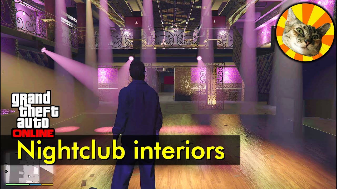 Nightclub interiors + office + basement | GTA Online