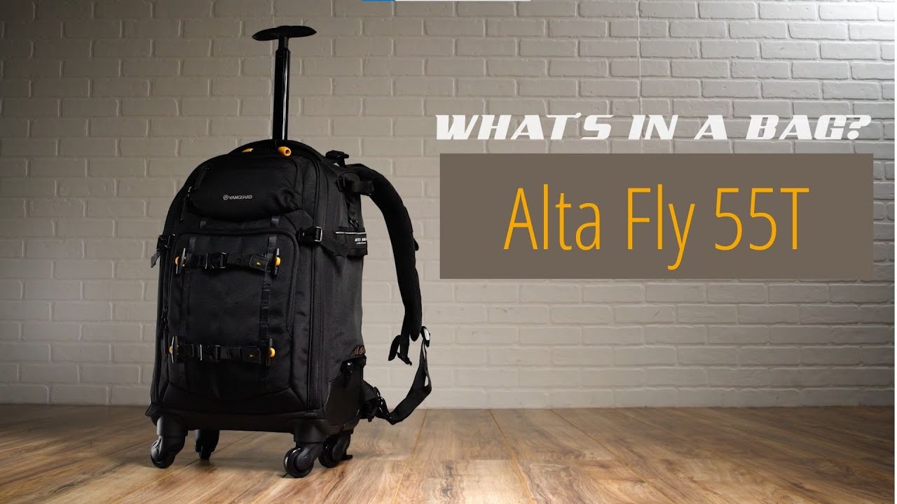 What's fits into the Vanguard Alta Fly 55T?