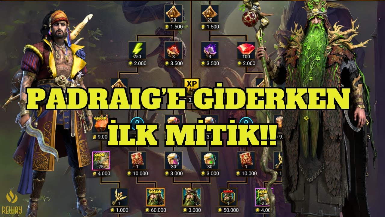 Konuklu Taş Açımı!! İlk Mitik Karakterim!  | Raid Shadow Legends Türkçe