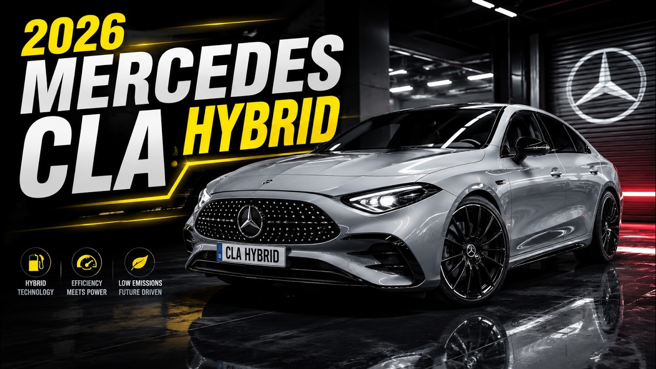 Mercedes CLA Hybrid 2026: будущее роскоши в сочетании с экологичностью и высокими эксплуатационны...
