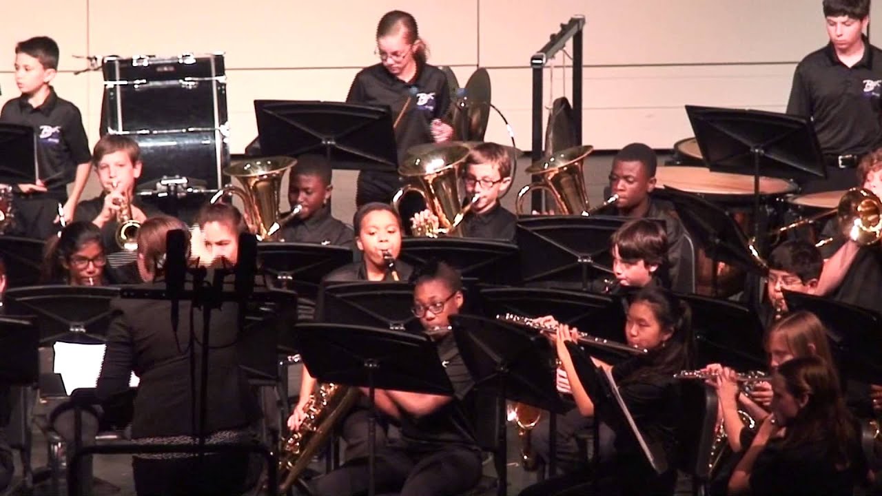 The Pioneers -  BAK Middle School of the Arts Intermediate II Concert Band 2014
