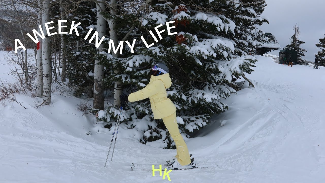 WEEK IN MY LIFE | SKIING IN DEER VALLEY UTAH