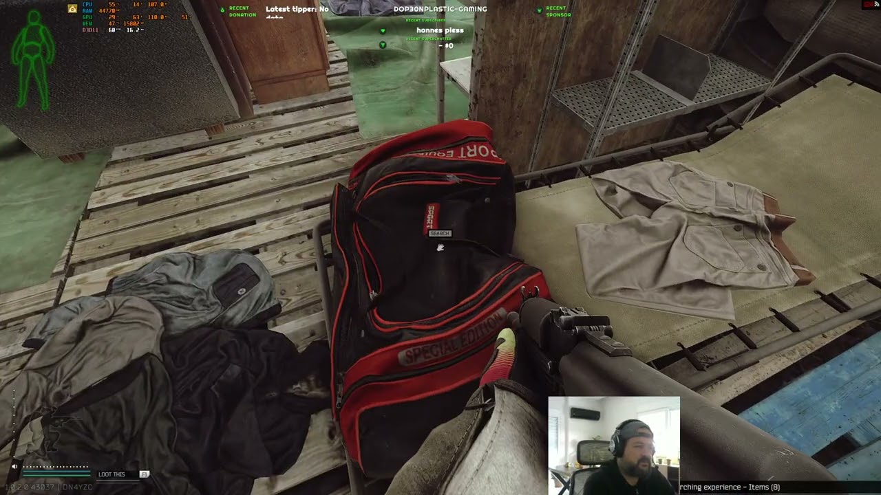 #Dop30nPlastic @ #Gaming #EFT #Tarkov #PVP #Extraction-Shooter