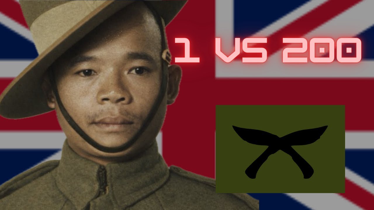 1 Gurkha vs 200 Japanese - An INSANE Story!