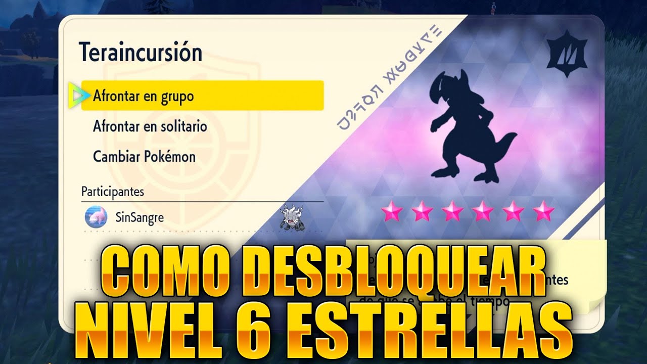 COMO DESBLOQUEAR Y ACTIVAR LAS TERA INCURSIONES DE NIVEL 6 EN POKEMON ESCARLATA Y PURPURA
