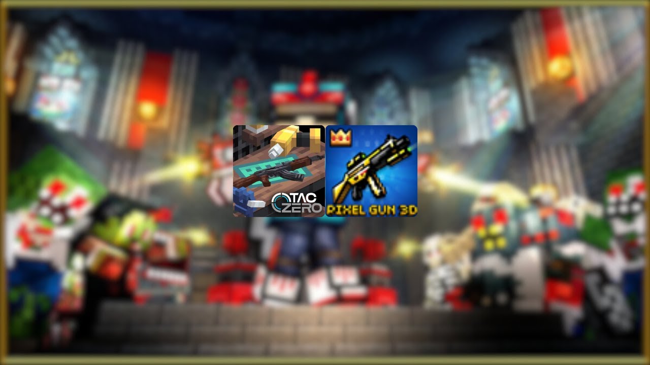 Minecraft [TaCZ] Pixel Gun 3D Classic Gunpack