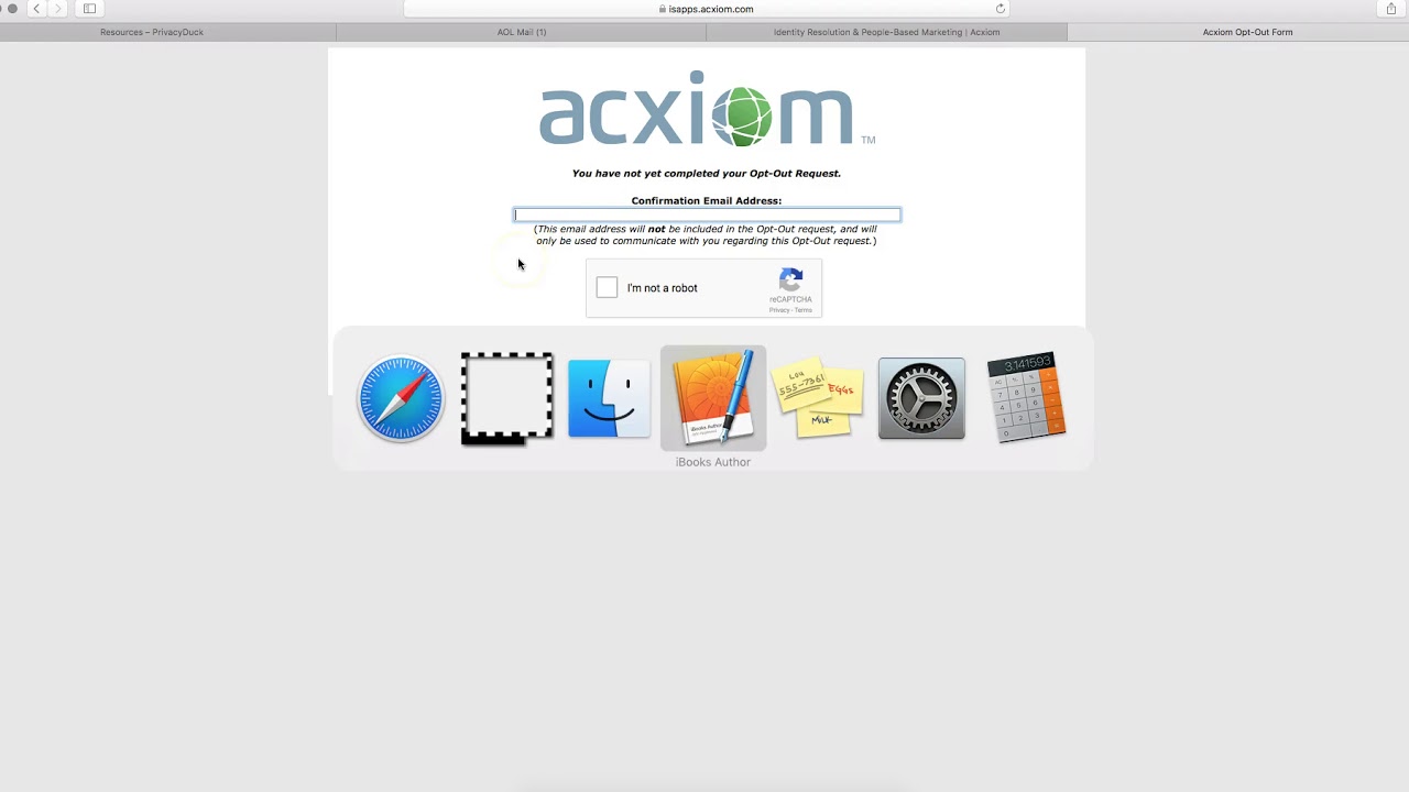 How to Opt Out of Acxiom.com - Tutorial by PrivacyDuck