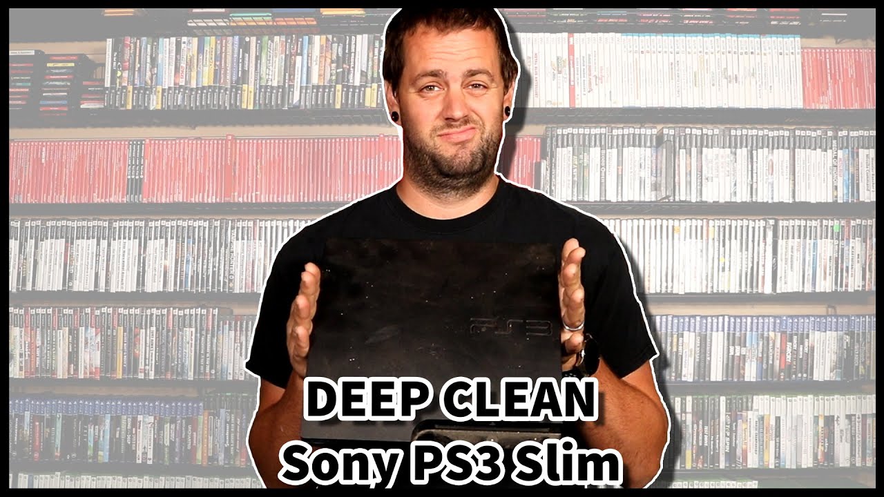 Deep Cleaning a PS3 Slim! | GameDad