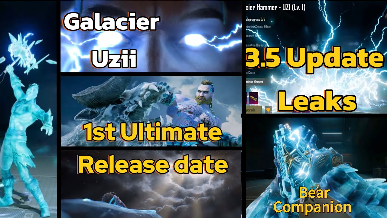Pubg Next Ultimate Set Leaks | Upgradable Uzi Skin | Pubg Bear Companion | 3.5 Update Leaks | Pubgm